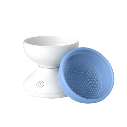 Máquina limpiadora de brochas de maquillaje